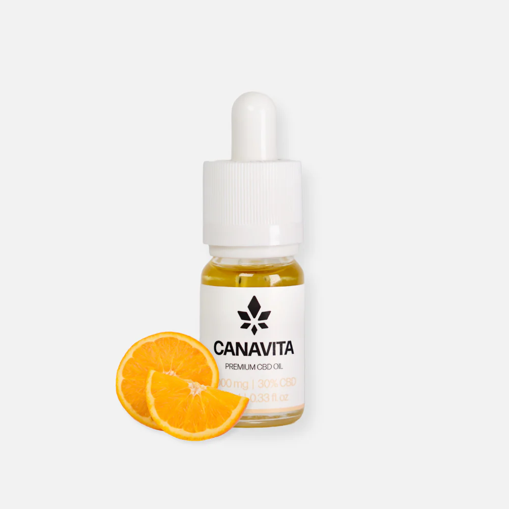 Canavita Fuldspektrum Premium CBD olie 30% Appelsin