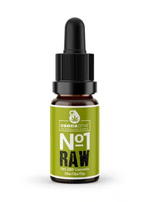 Cannaone CBD Olie, 1000 mg. 10%. 10 ml. RAW