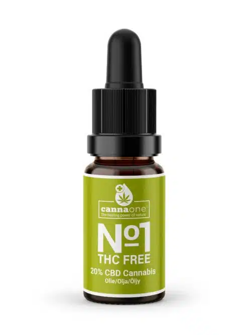Cannaone CBD Olie, 2000 mg. 20%. 10 ml. 100% THC-Fri