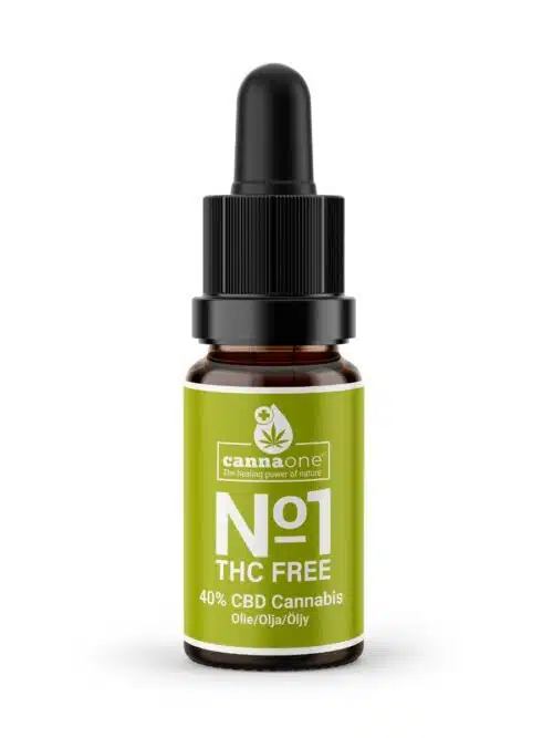 Cannaone CBD Olie, 4000 mg. 40%. 10 ml. 100% THC-Fri