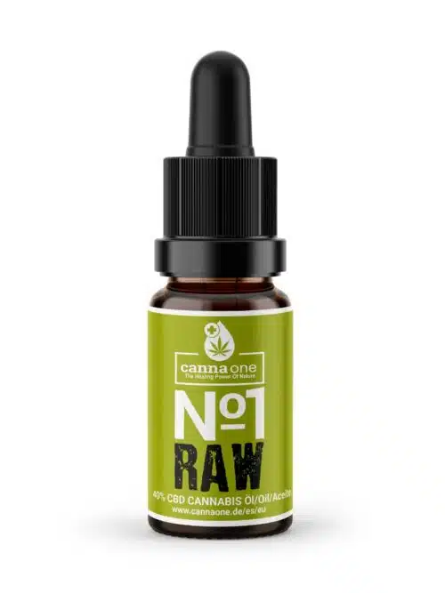Cannaone CBD Olie, 4000 mg. 40%. 10 ml. RAW