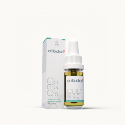 Cibdol CBD-olie 2.0 5% (500mg)