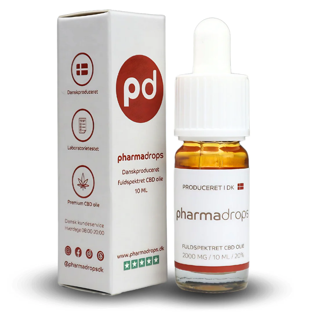 Pharmadrops CBD olie 20%