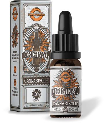 Raw Organics CBD olie (10% / 1000mg CBD)