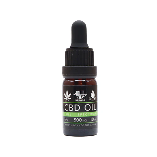 Udonno CBD Olie (5%) Fuld spektrum (10ml)